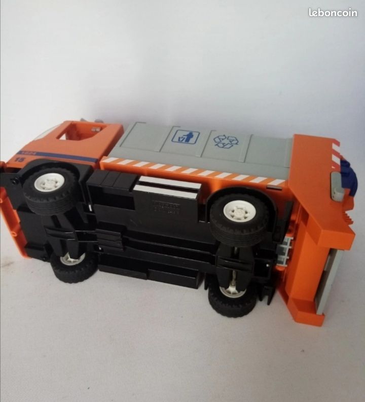 Playmobil 4418 Camion Poubelles - Neuf Sous Boîte - Année 2006