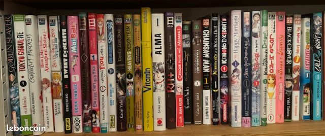 LOT de 33 MANGA different TOME 1 (image 1)