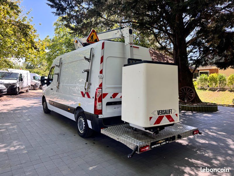 Renault Master nacelle f3500 l2h2 blue dci 145 versalift etl-32-125 fourgon traction 2020 – photo 5