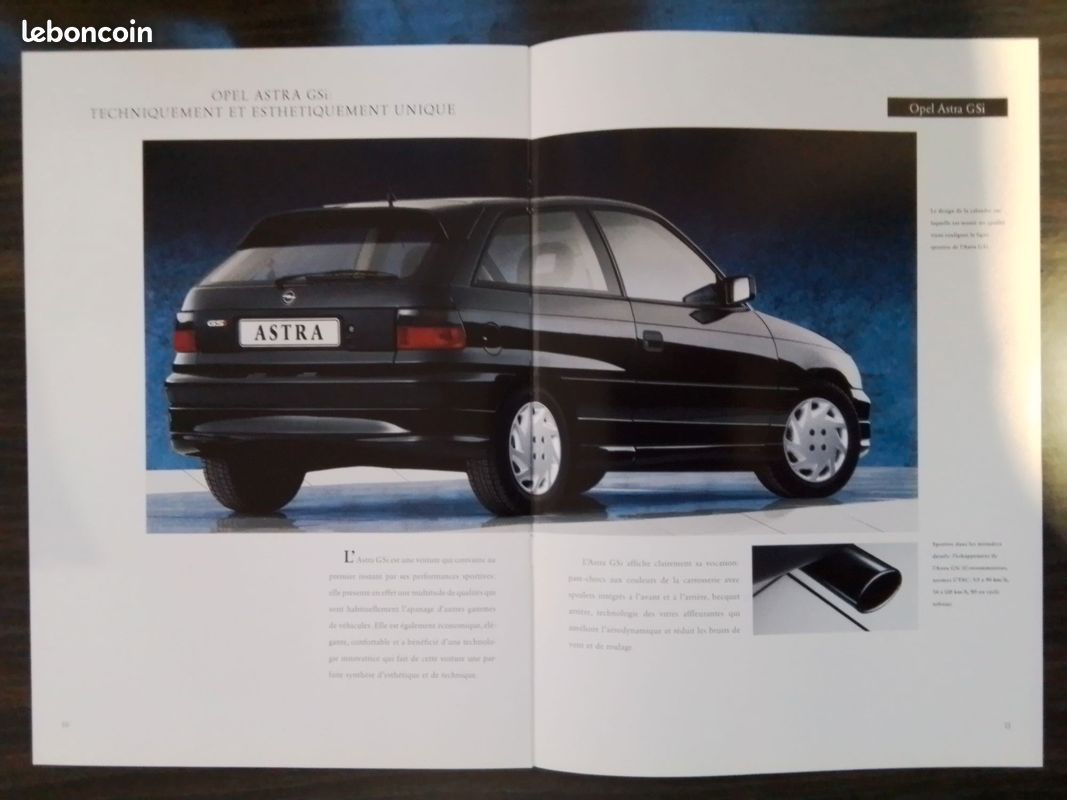 Brochure commerciale Opel Astra GSI (image 2)