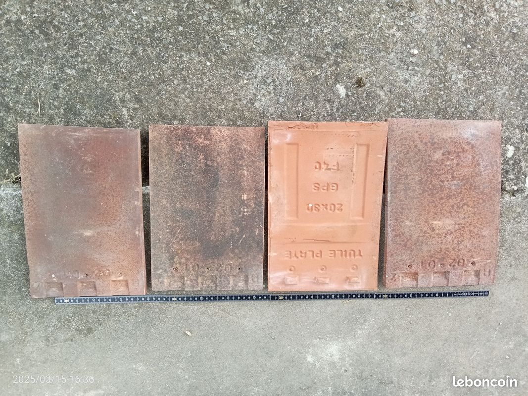 4 tuiles plates gps f 40 (image 1)