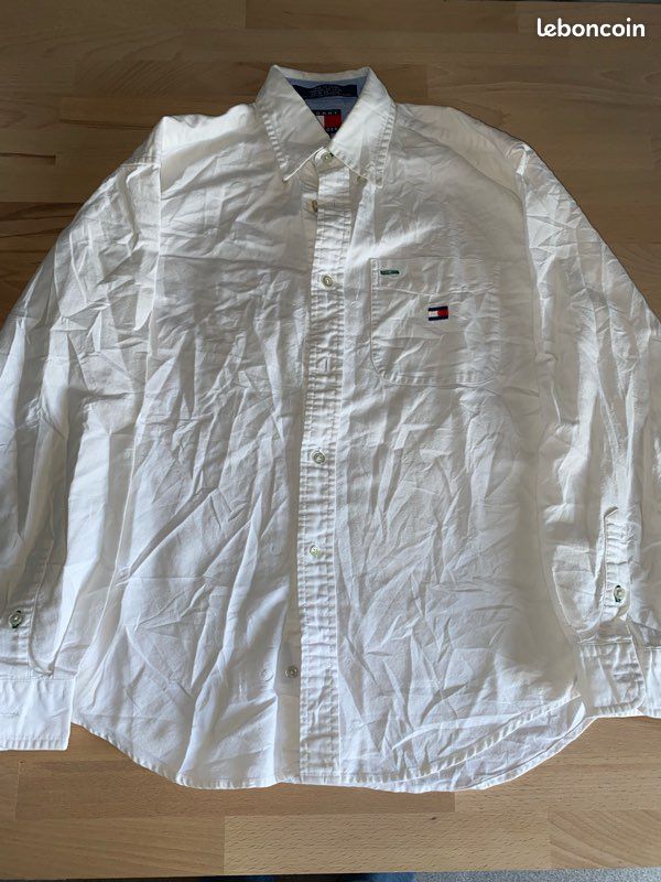 Chemise Tommy Hilfiger — Blanche — Taille M — Très bon état (image 3)