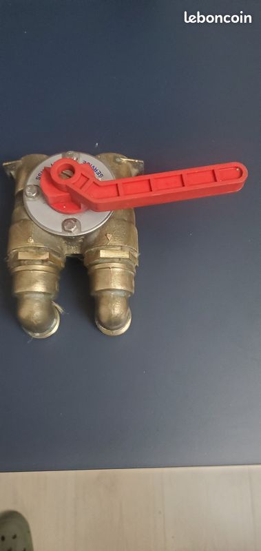 Vanne de dérivation en acier inoxydable Fleck 304 3/4 1 - Chine Assemblage de