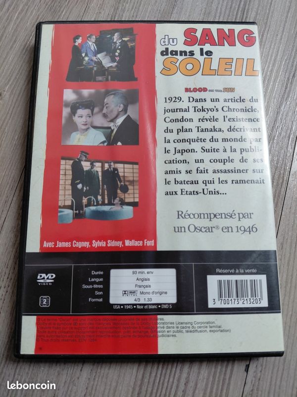 Dvd Du sang dans le soleil (image 2)