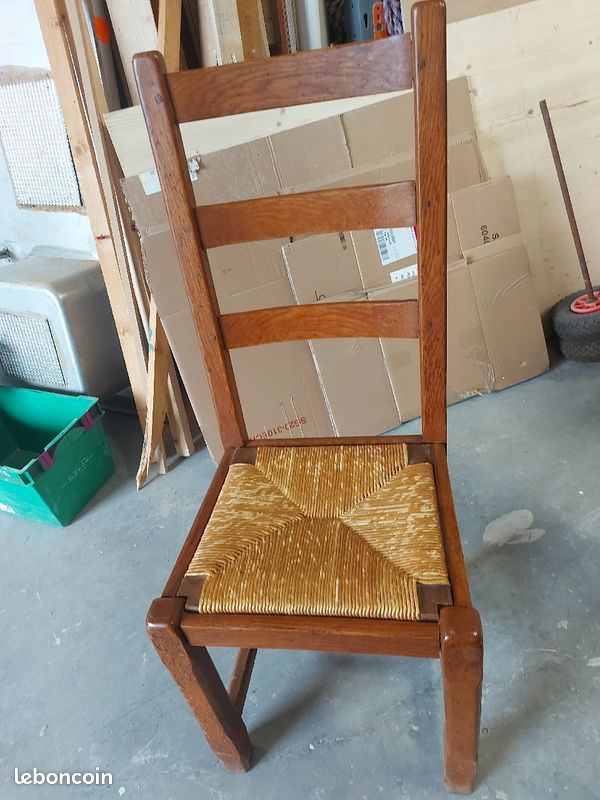 Table ovale + 4 chaises (image 3)