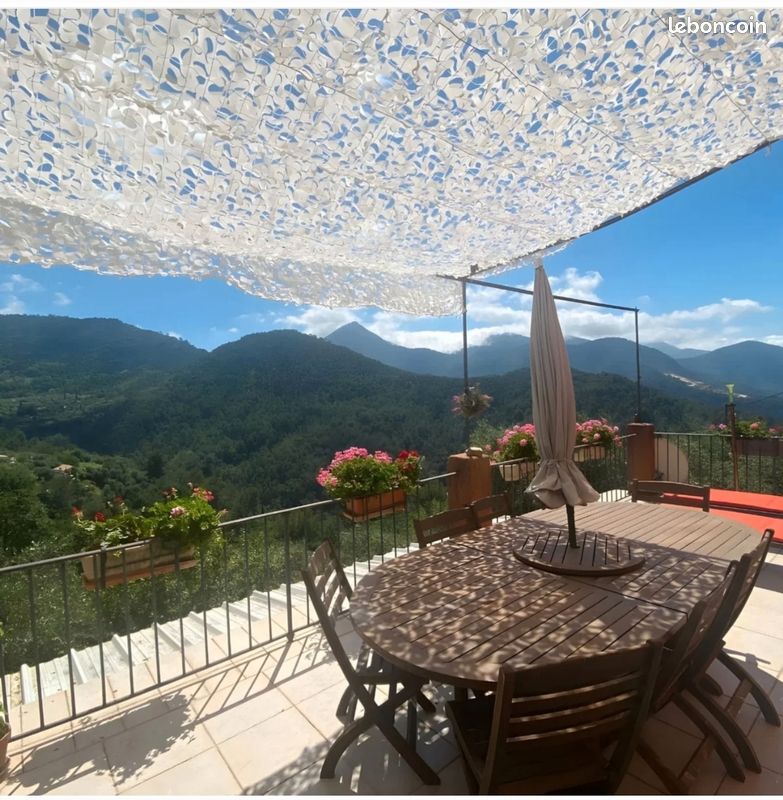 Filet toile ombrage jamais utilisé état irréprochable voile Pergola brise vue cloture (image 1)