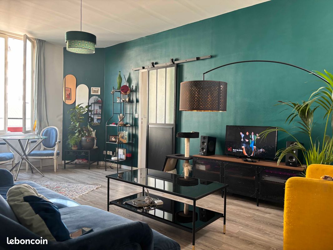 Appartement 3 pièces 49 m² · à Villeneuve-la-Garenne · 49 m² · 1 290 €