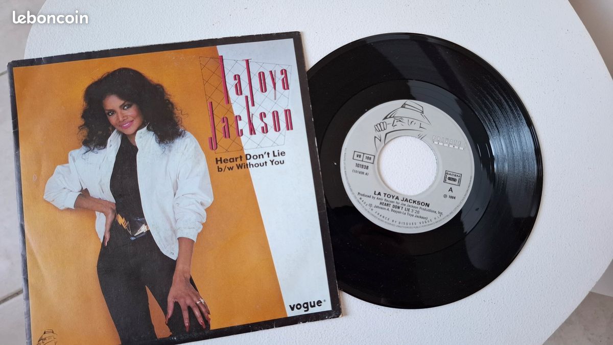 Heart don’t lie b/w without you, Latoya Jackson (image 2)