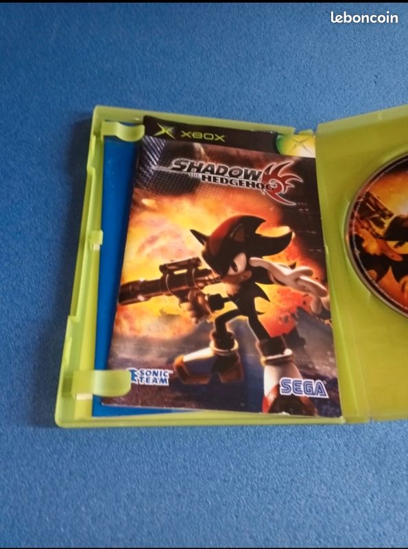 Shadow The Hedgehog XBOX - PAL - Très Bon état CIB - Manuel Inclus