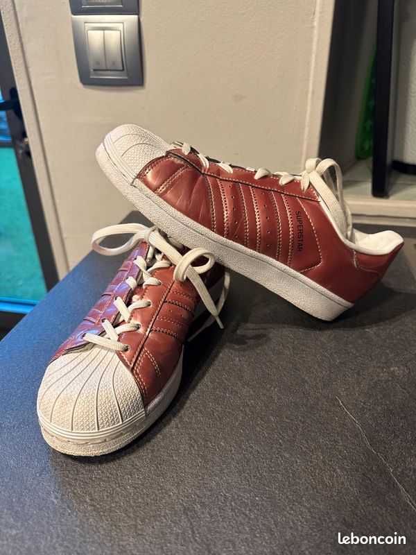 Basket superstar adidas cuivrées 38 TBE (image 1)
