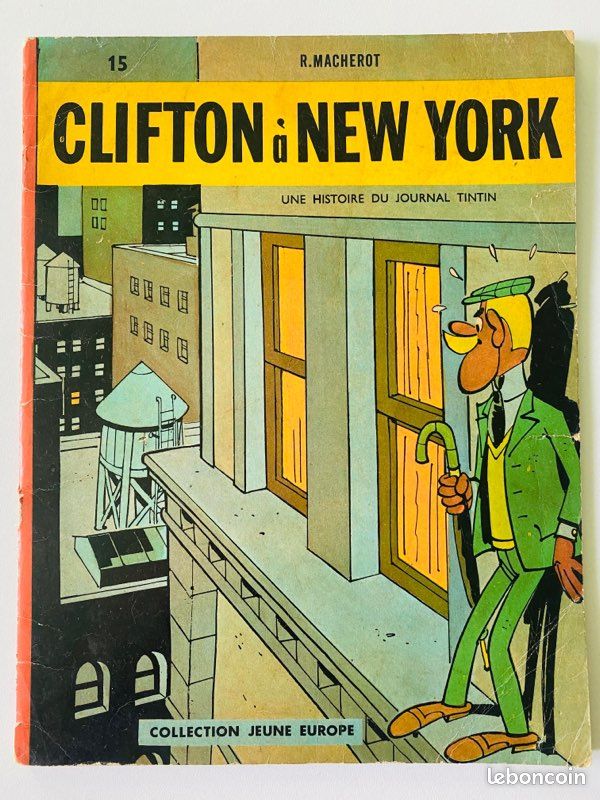 BD CLIFTON EO 1962 à New York par Macherot (image 1)