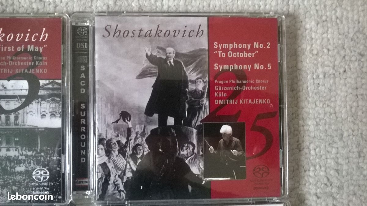 SACD Coffret Dmitri Shostakovich - The Symphonies N°1 à N°15 (image 4)
