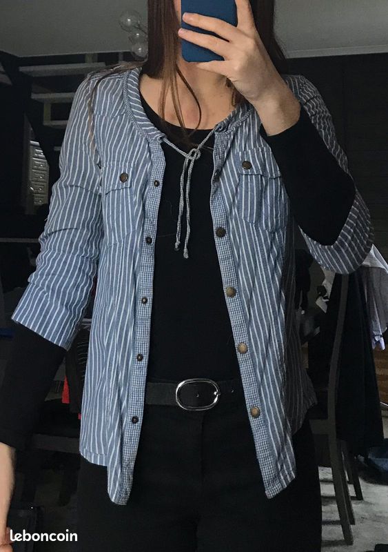 Chemise bleue (image 1)