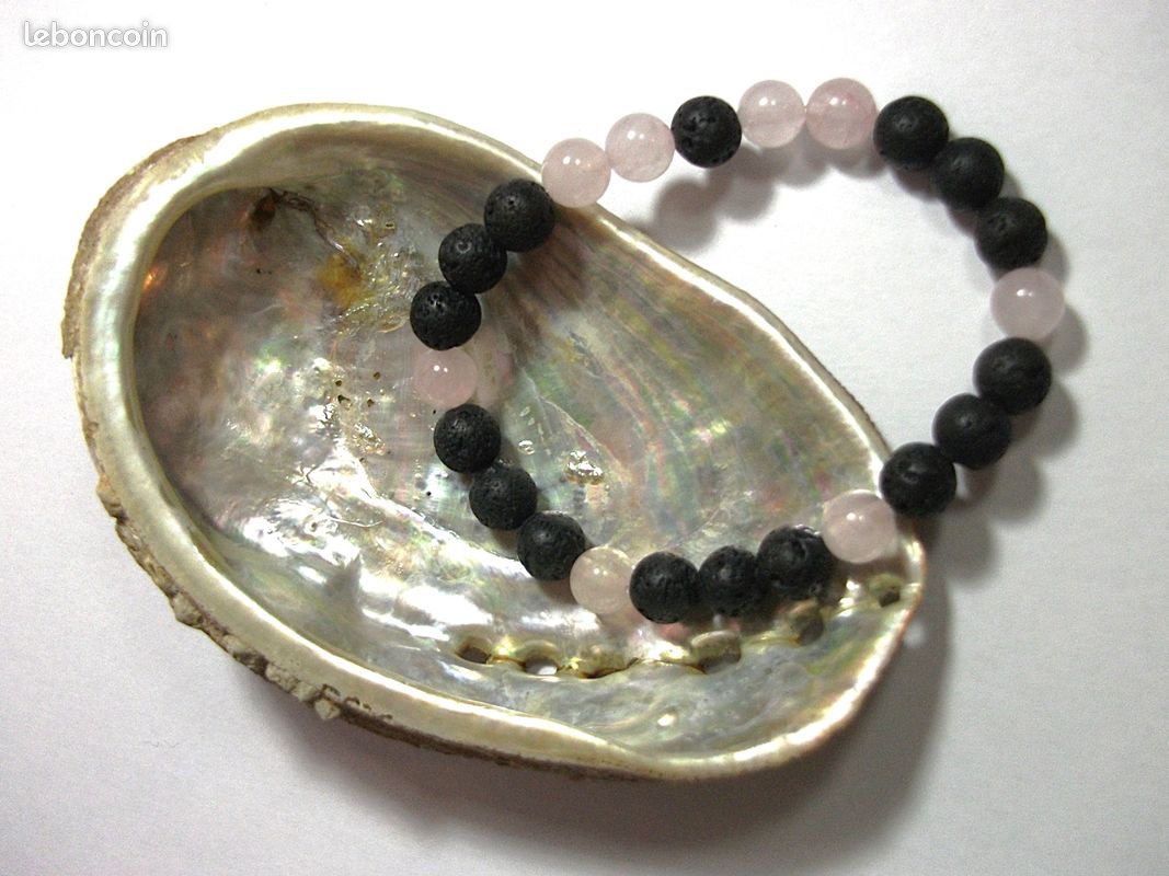 Lot bracelet et support abalone (image 5)