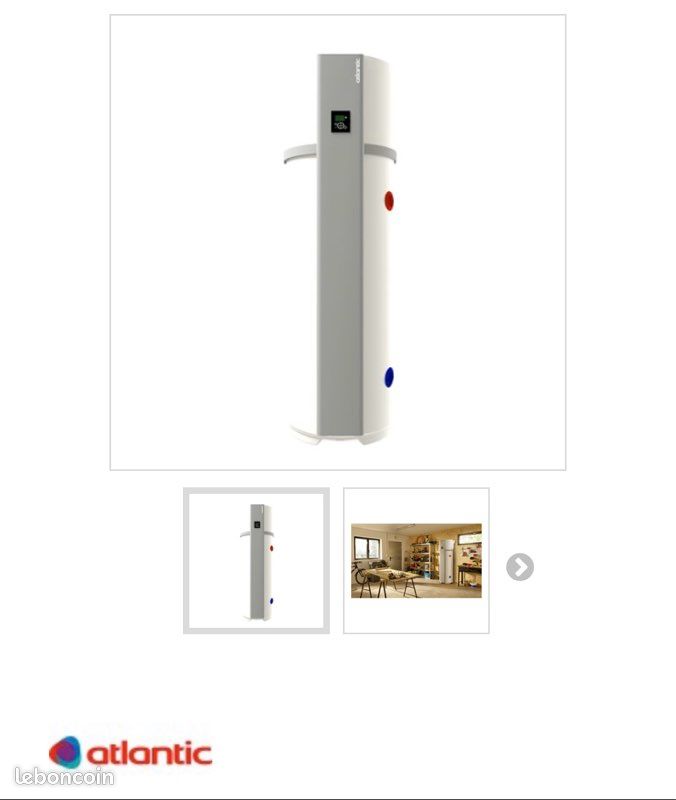 Calypso thermo connecté 250 l sur socle neuf (image 1)
