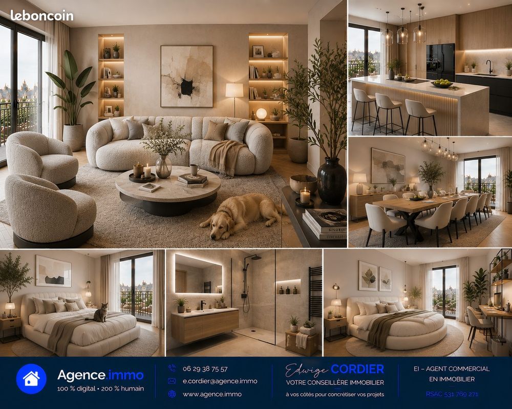 Appartement 3 pièces 58 m² · à Crécy-la-Chapelle · 58 m² · 286 900 €