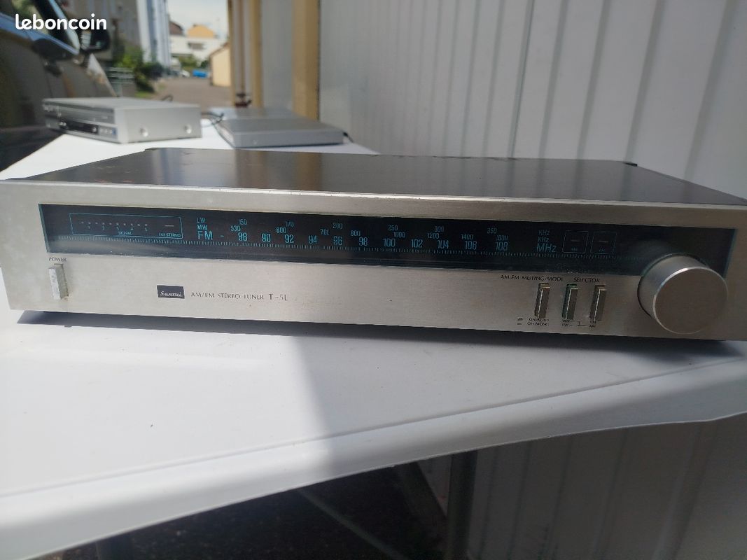 Tuner Stéréo TELETON T500 - FM/MW/LW - Vintage Japon - Bon état - Garantie 3 Mois