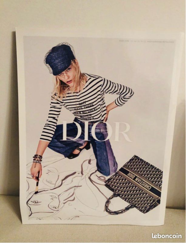 Revue mode beauté féminine Elle magazine pois noir et blanc dalmatien (image 6)