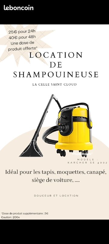 Location shampouineuse (image 1)