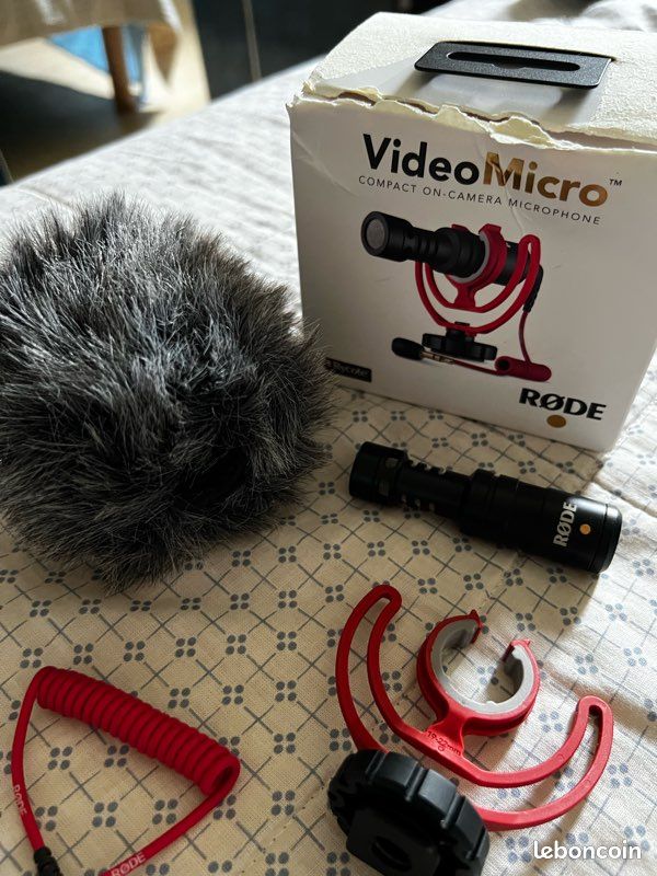 Micro Rode VideoMicro – Microphone compact pour caméra / smartphone (image 1)