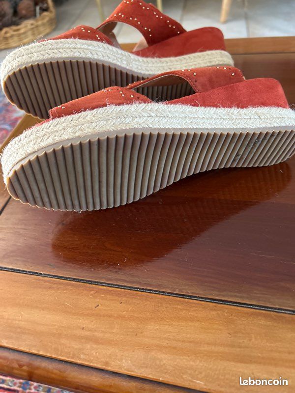 Chaussures Emilie Karston Terra cotta (image 4)