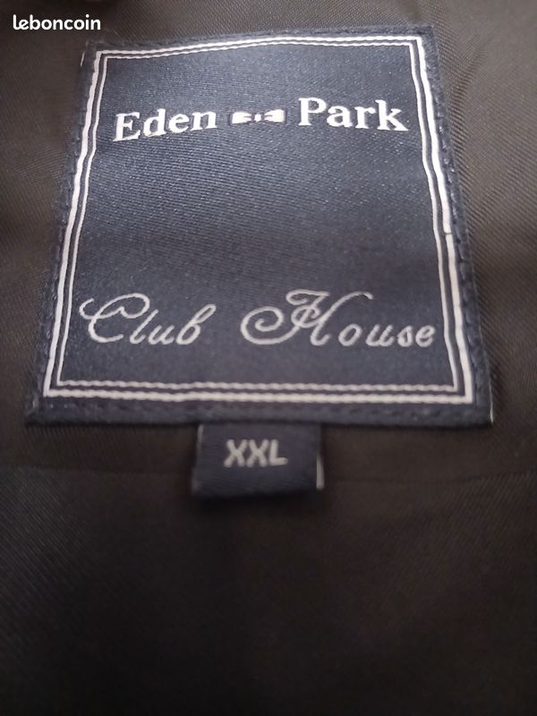Veste longue simili cuir Eden Park, Taille XXL (image 3)