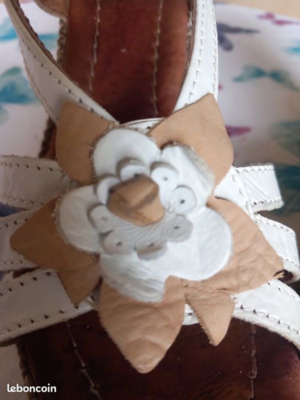 Sandales tout cuir (image 6)