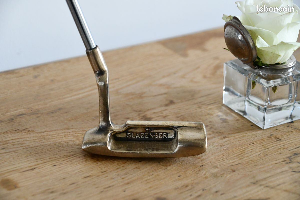 Putter Slazenger Peter Allies - 35,5 Pouces - Droitier - Reconditionné (poignée Neuve)