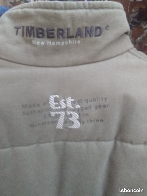 DOUDOUNE sans manche Timberland 10 ans (image 3)