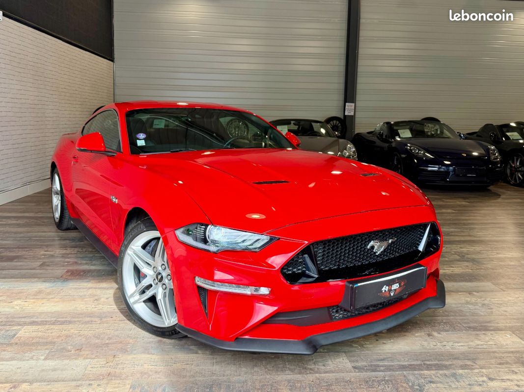 Ford Mustang GT 5.0 450 ch BVA Suivi FORD + Malus payé (image 1)