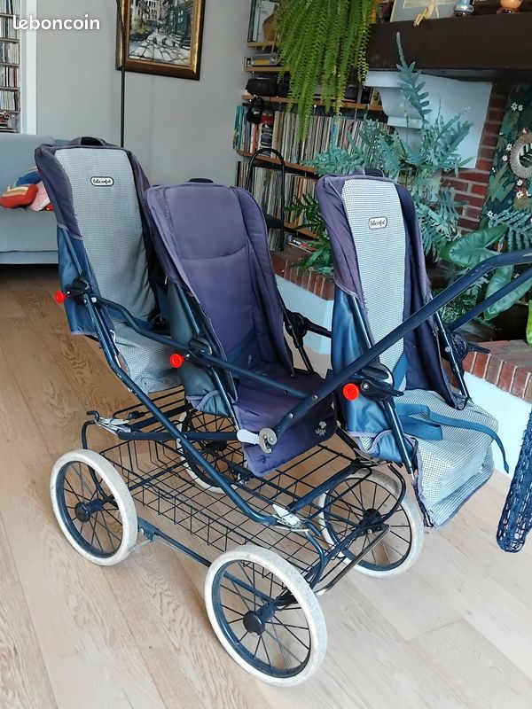 Poussette triple Bébé Confort – Transformable en poussette double – pratique (image 11)