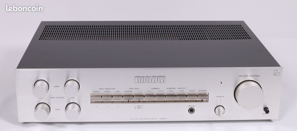Amplificateur HiFi Luxman L-80 – Révisé, Garanti 1 An – Occasion