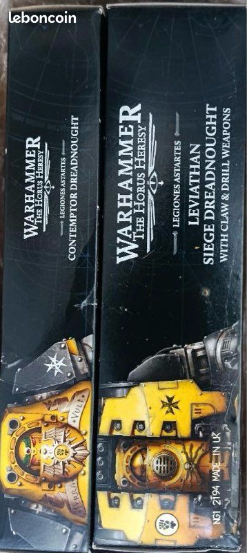 Warhammer 30k horus heresy armée lot sicaran kratos legiones astartes battlegroup armée lot (image 11)