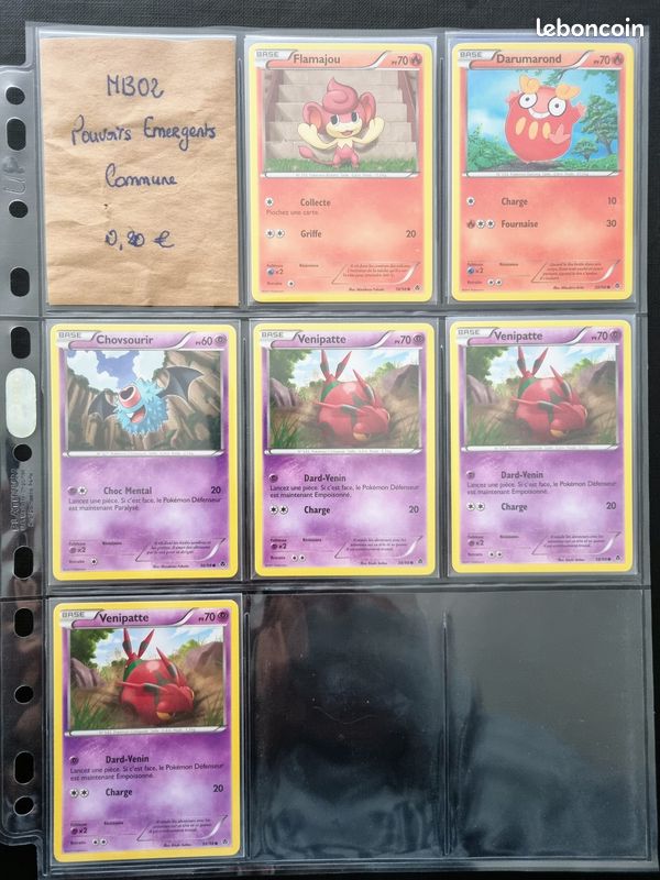 Cartes Pokémon Pouvoirs Émergents NB02 — FR (image 3)