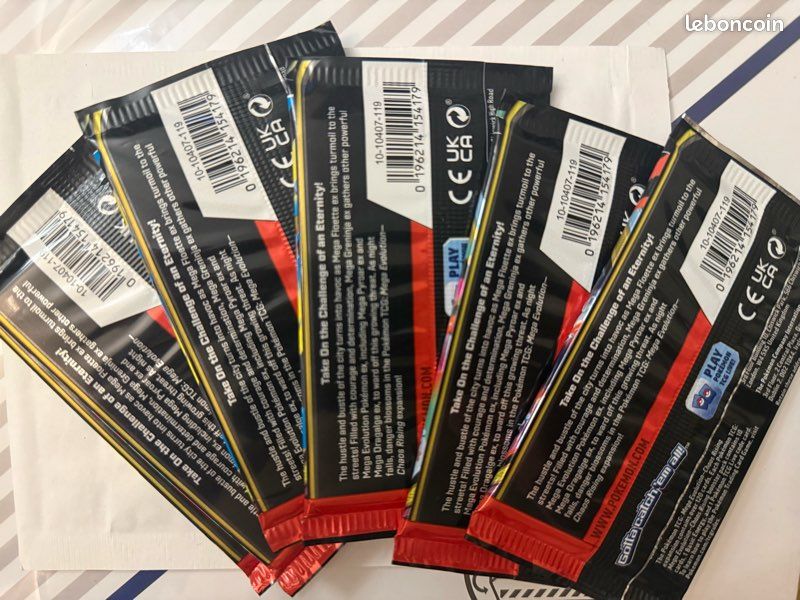 Booster Pokemon Chaos Rising (M4) scellé anglais + 1 carte mystère offerte (image 2)