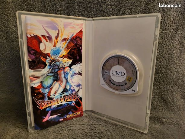 Jeu Sony Playstation PSP Breath of Fire III complet