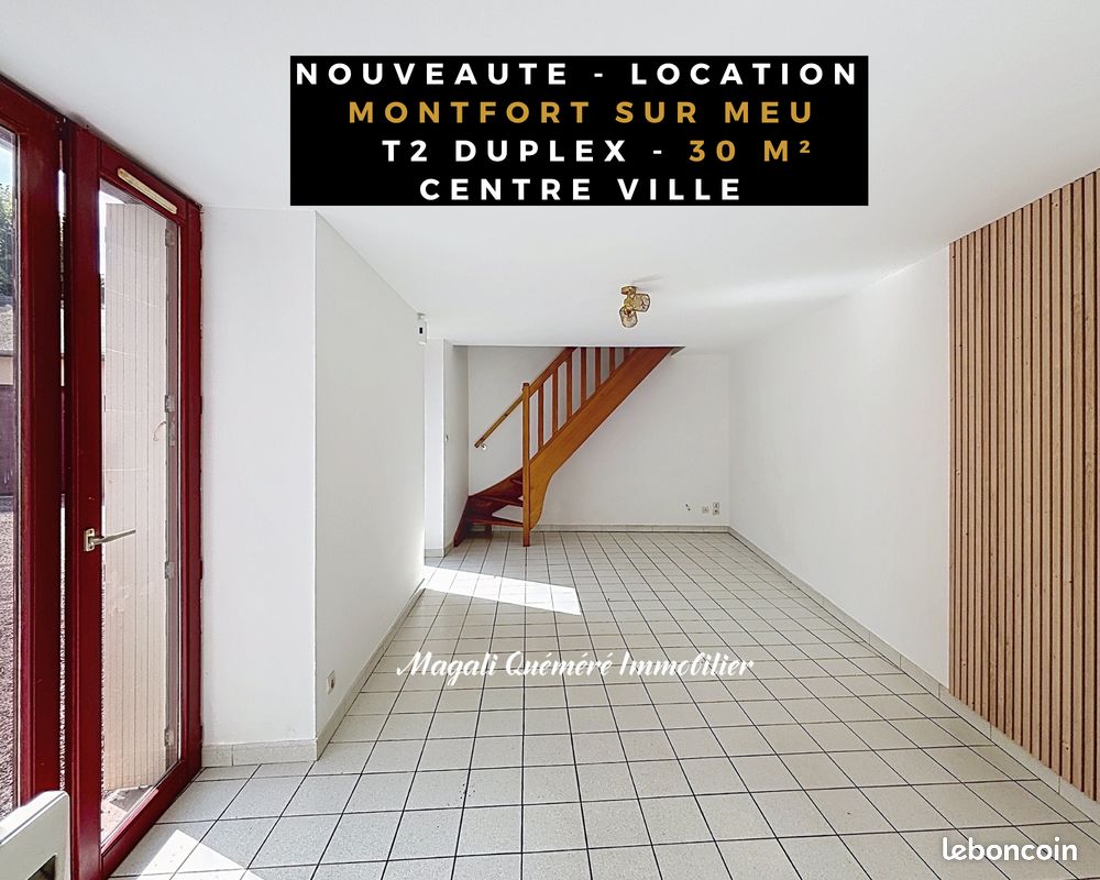 Appartement 2 pièces 30 m² · à Montfort-sur-Meu · 30 m² · 477 €