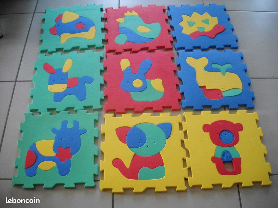 9 dalles sensorielles en mousse (image 1)