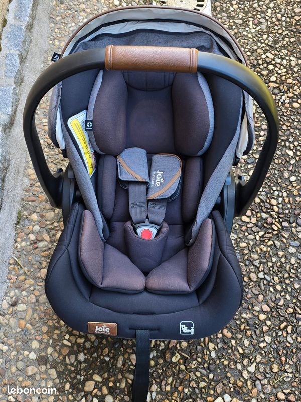 LOT JOIE Poussette + Coque + fixation isofix (image 13)