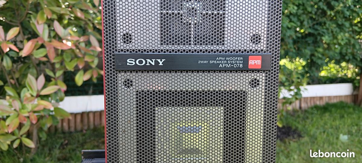 Tres Rare enceintes SONY APM 078 (image 3)