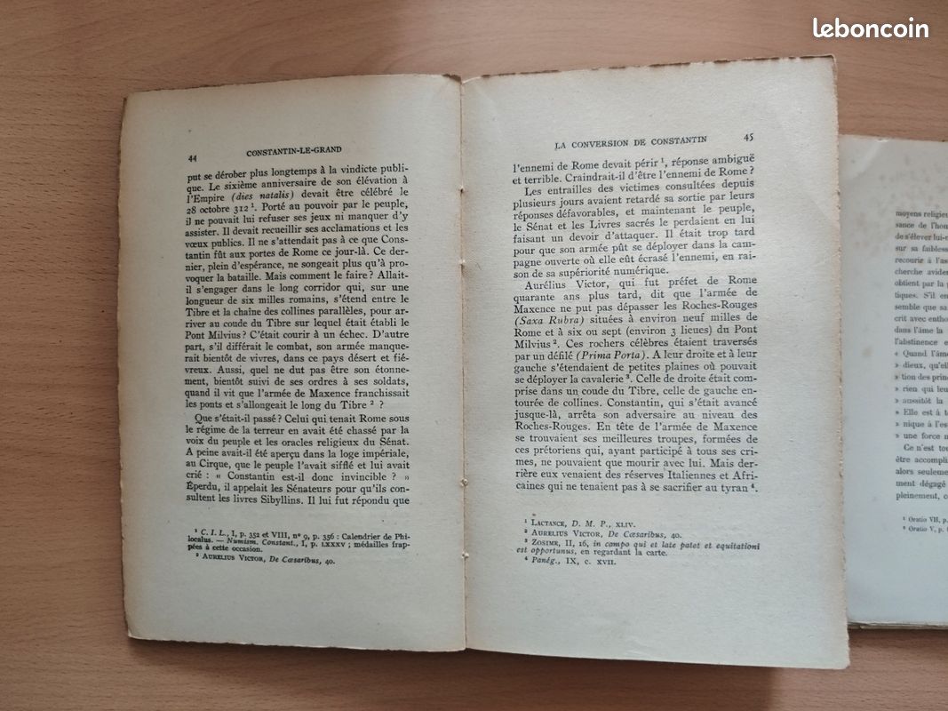 Livres rares Constantin et Julien l'Apostat - christianisme antique (image 4)
