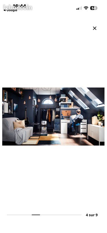 Urgent canapé BZ IKEA gris anthracite (image 17)