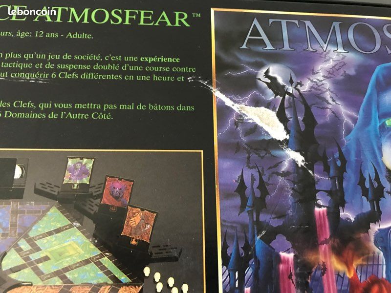 HASBRO ATMOSFEAR JEU de Plateaux avec DVD Interactif - Neuf Sous HASBRO ATMOSFEAR JEU de Plateaux avec DVD Interactif - Neuf Sous