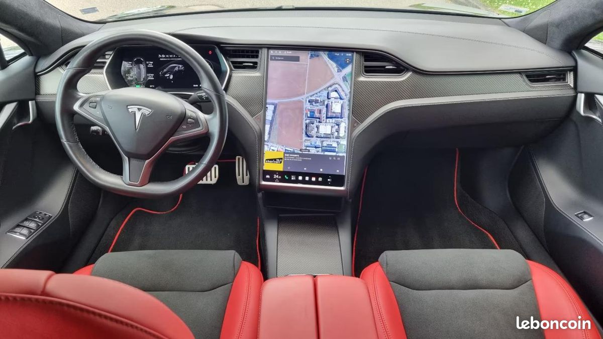 Tesla Model S PERFORMANCE LUDICROUS+ RAVEN 795 CH 4X4 BVA - HAYON ÉLECTRIQUE TOIT PANORAMIQUE VOL... (image 19)
