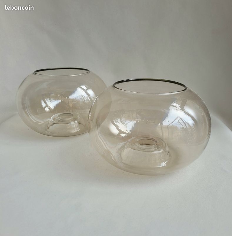Globes en verres fumés Geatano Sciolari (image 5)