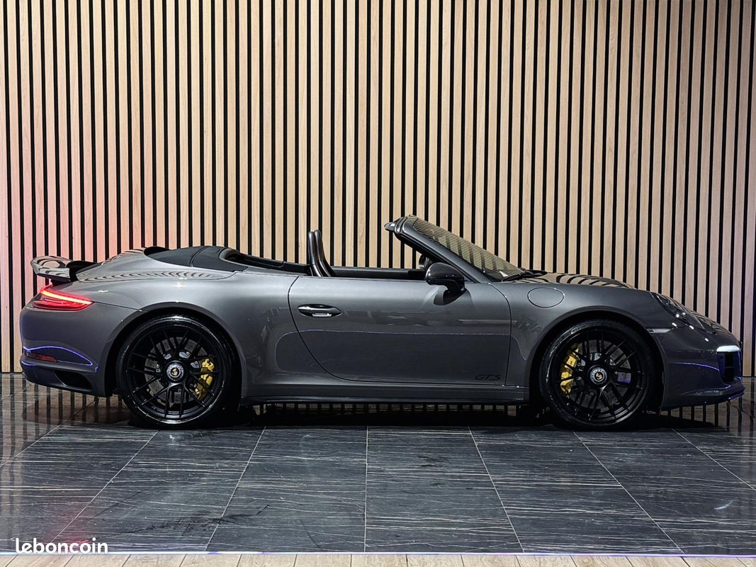 PORSCHE 911 CABRIOLET 991 (2) CARRERA 4 GTS Cabriolet 3.0 450 PDK 56KE D\'OPTIONS IMMAT FRANCE SUIVI PORSCHE (image 10)