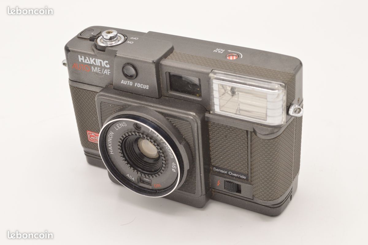 Appareil Photo Argentique HAKING Mini 1980 - Vintage - Compact Noir - NEUF (jamais Utilisé)