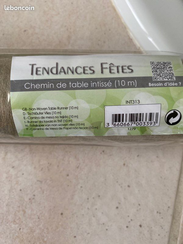 Rouleau chemin de table 10 m (image 1)