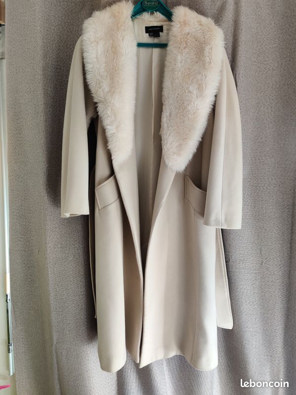Manteau Zara Taille M - Couleur écru, Bleu, Rose, Or - Matière Coton, Polyester, Viscose - Neuf Sans étiquettes
