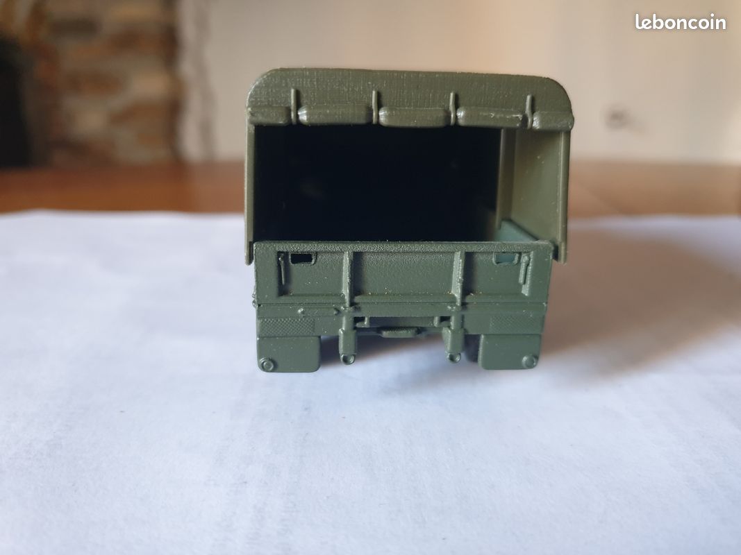 SOLIDO MILITAIRE ARMÉE Française camion 6x6 ACMAT VLRA type TPK 6.40